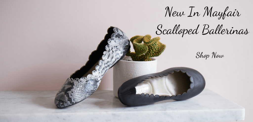 Born allie scalloped ballet flat shop