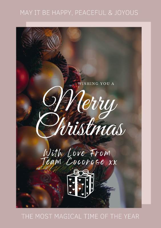 Merry Christmas from Team Cocorose xx