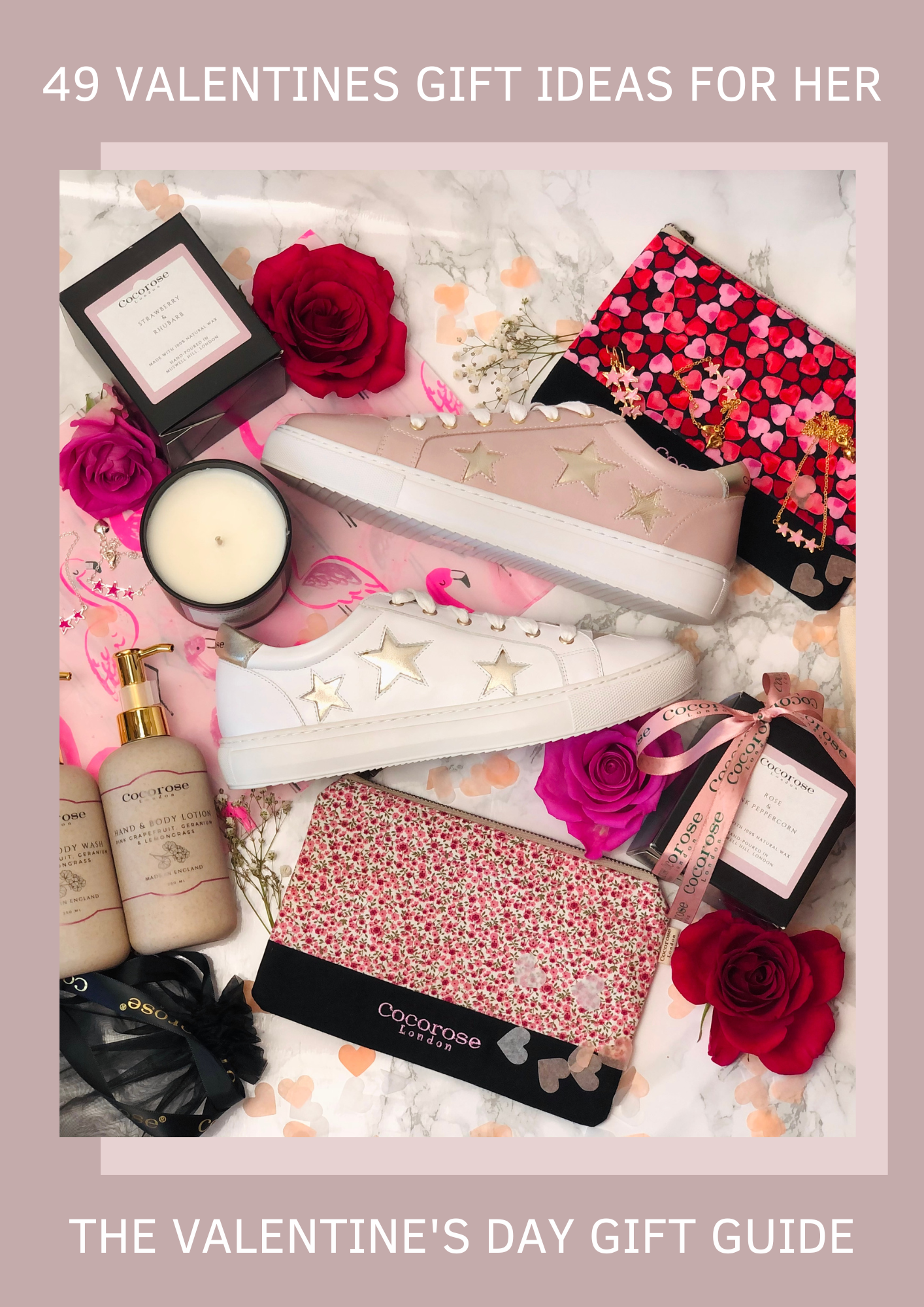 Valentines Unique Gifting Ideas Leather Trainers