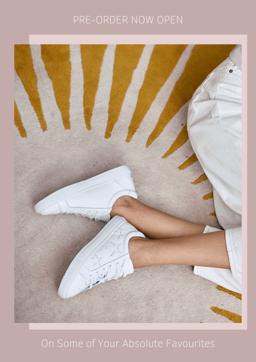 Hoxton trainers with stars and hearts