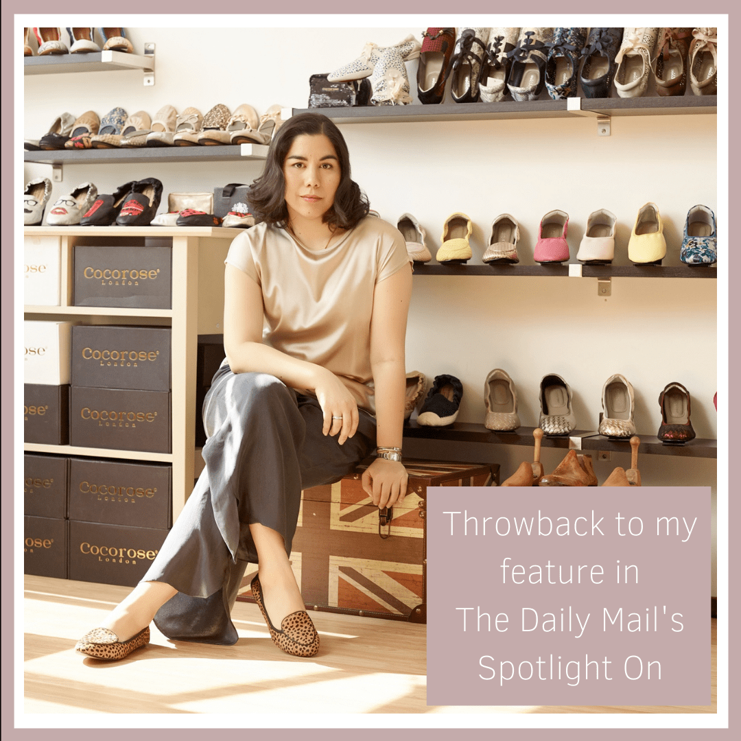 Janan in The Daily Mail Femail My Lightbulb Moment