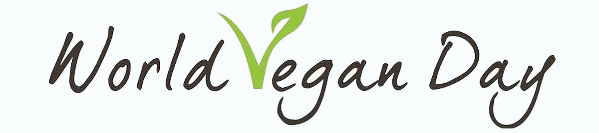 The logo for world vegan day