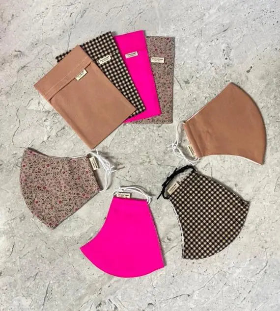 Facemasks in Silk and Cotton from Cocorose London