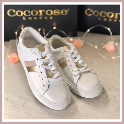Cocorose London Leather Trainers for Women.