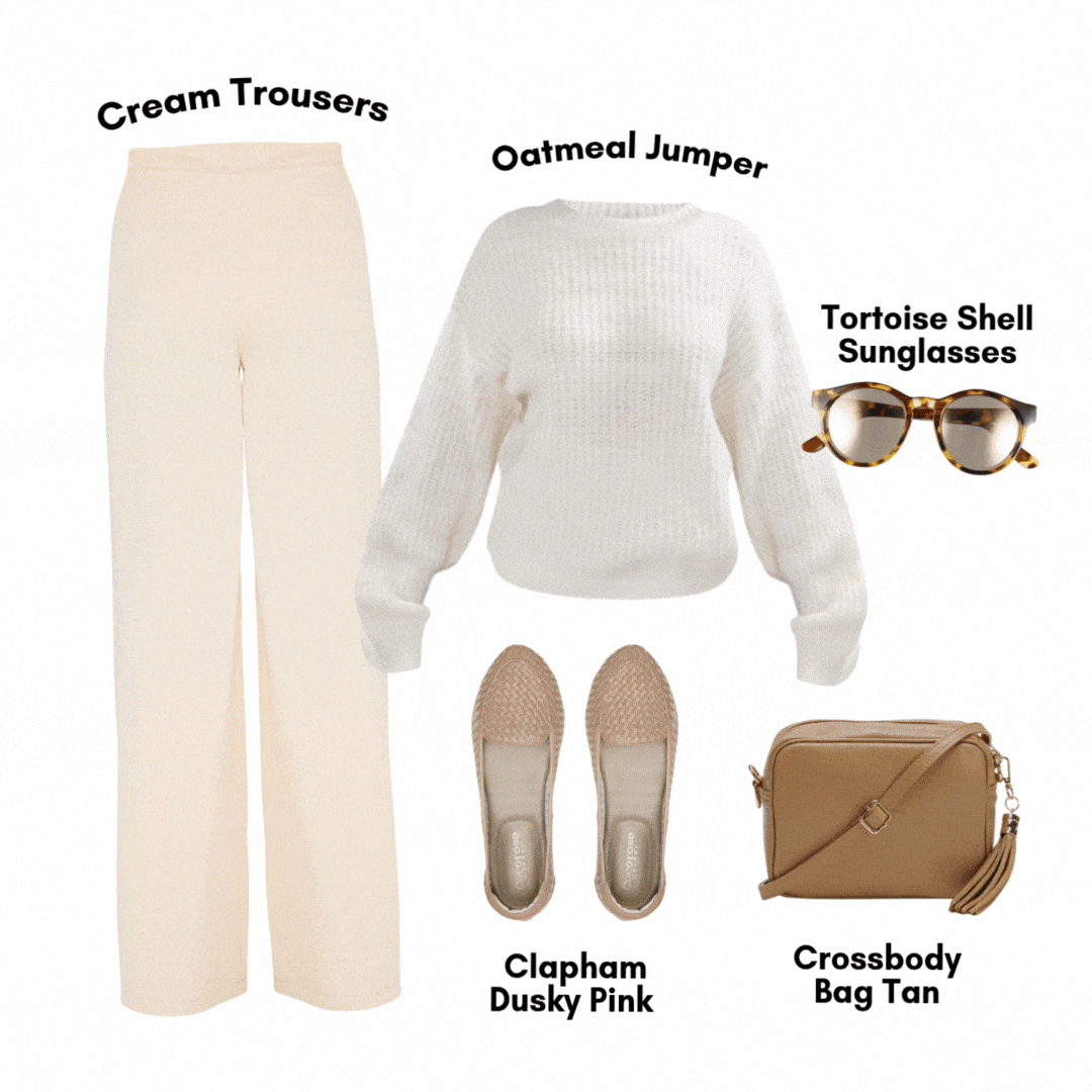 style guide for dusky pink woven loafers with cushioned insoles