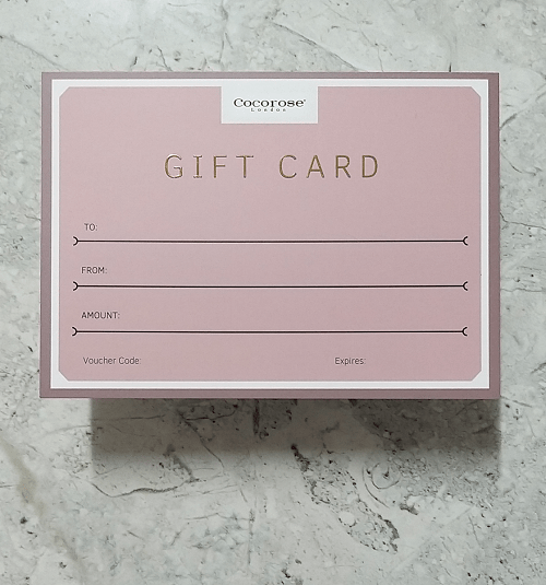 Cocorose London Gift Card Voucher