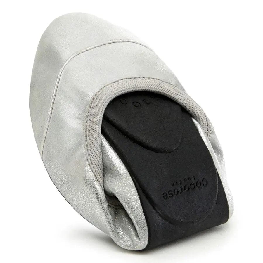 Barbican - Silver Ballet Flats Cocorose London