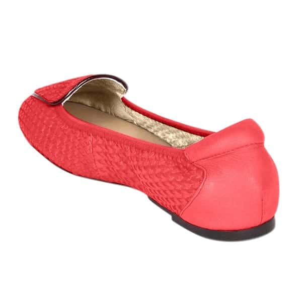 comfortable coral loafers