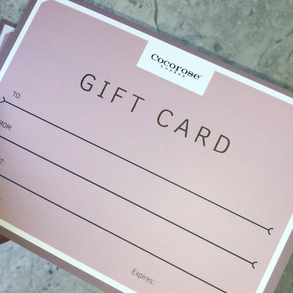 Cocorose Gift Card (from £30)