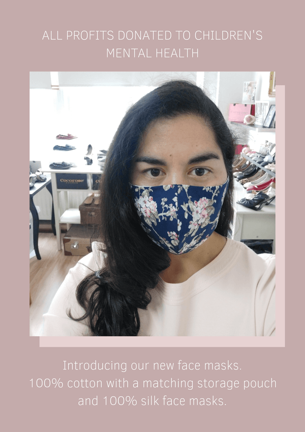 Non-medical face masks | cotton and silk face masks and face coverings | Filter Pockets