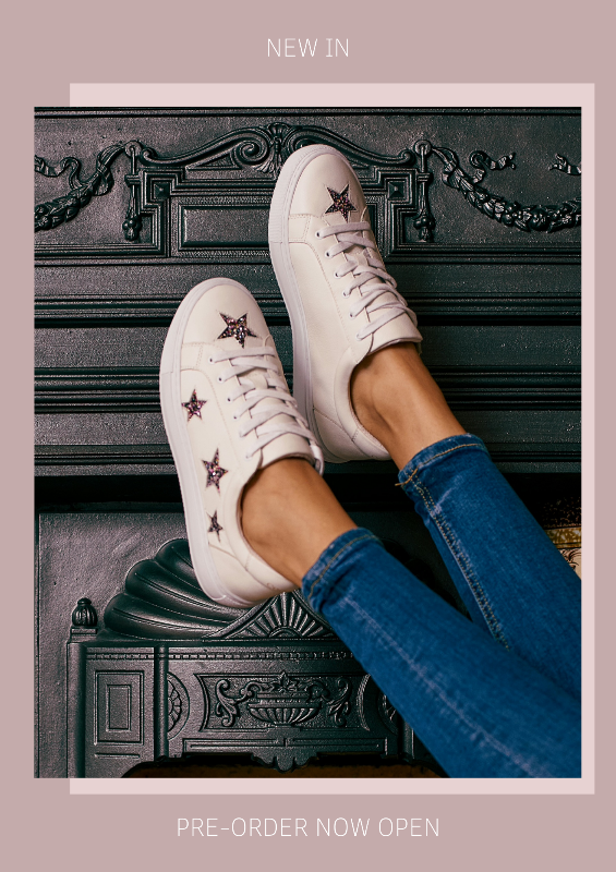 Glitter star trainers