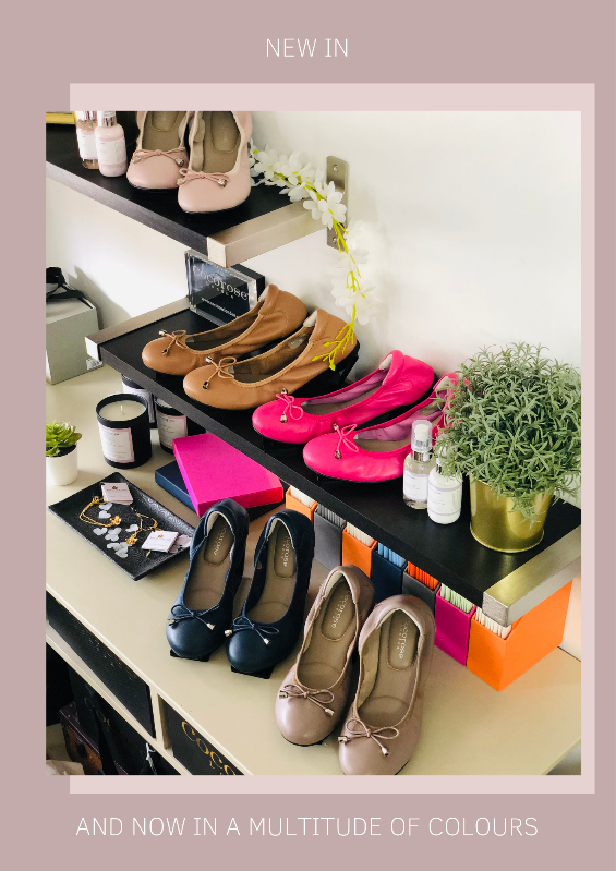 Sandringham leather ballet flats | soft and foldable flats