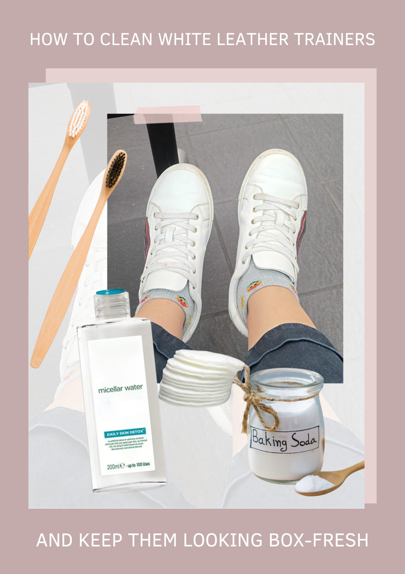 guide on how to clean white leather trainers and keep them looking fresh and new