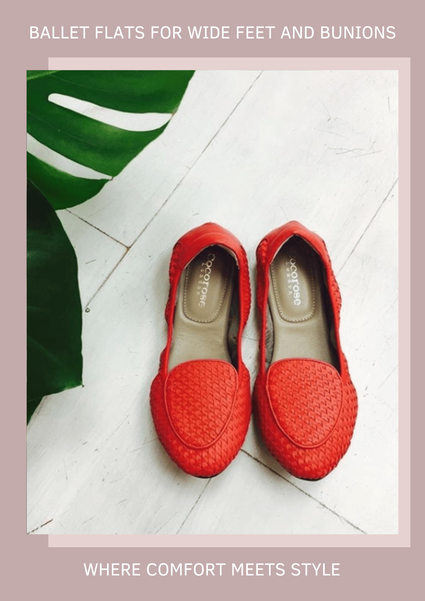 Coral Flats - Ballet flats for wide feet