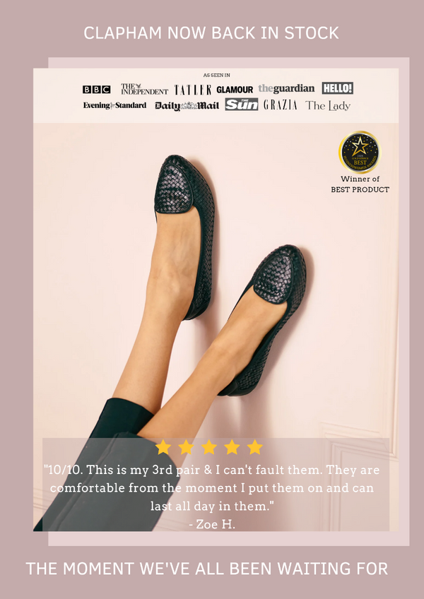 Clapham Loafers Leather Ballet Flats