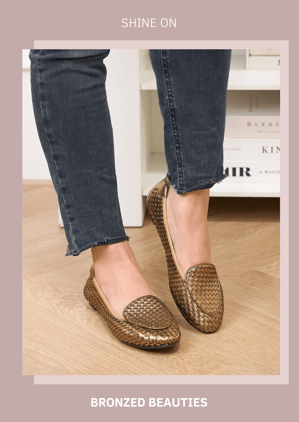 Clapham Bronze Flats for Seamless Summer-to-Autumn Looks