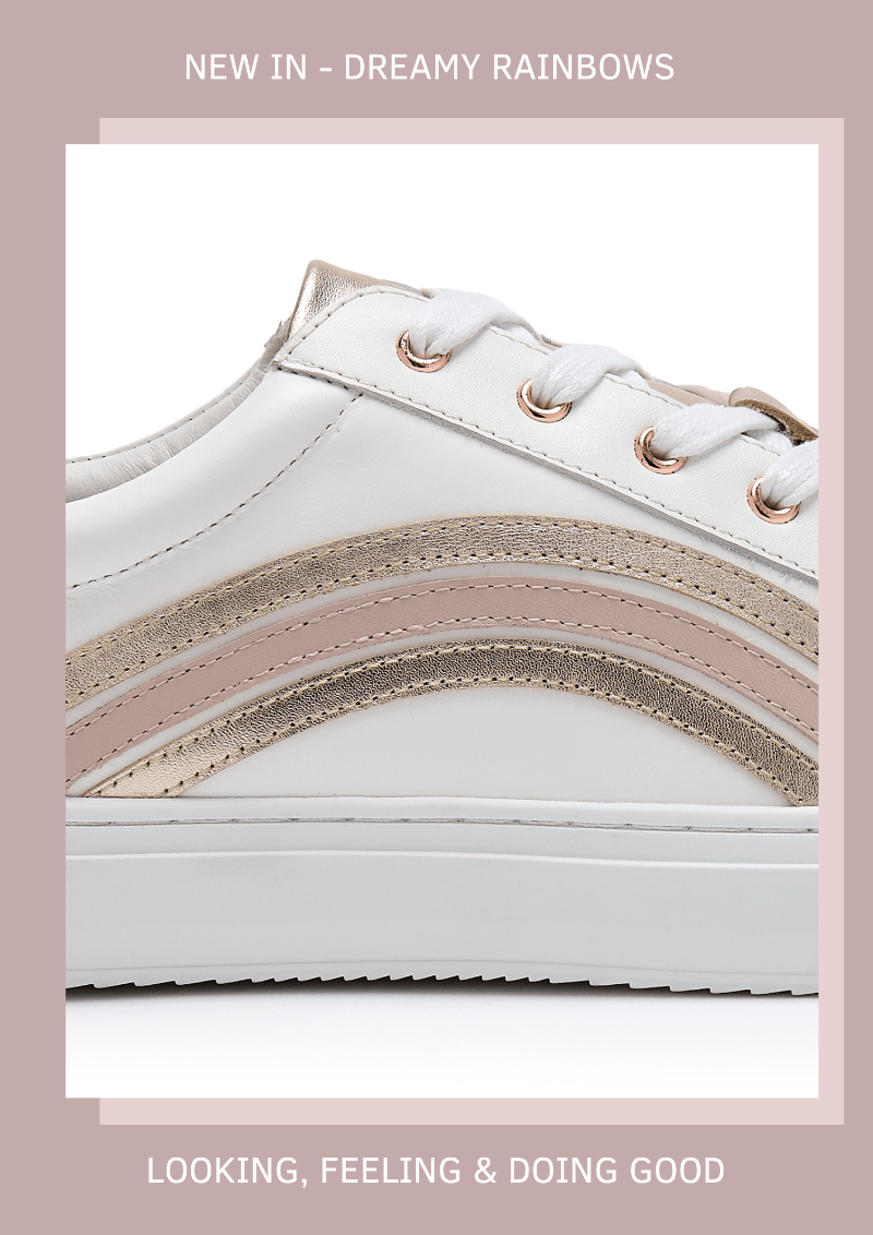 hoxton rainbow rose gold