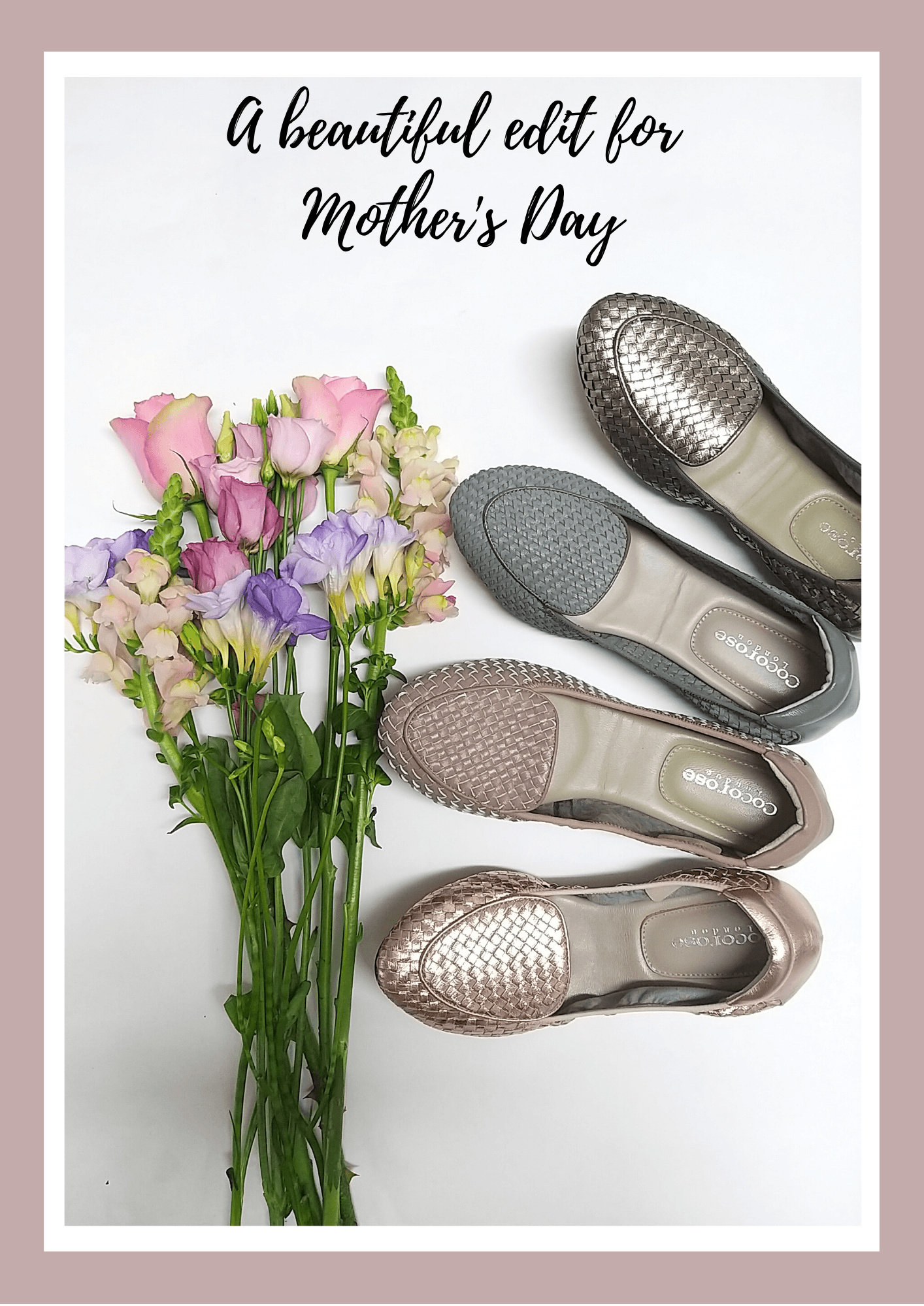 Mother's Day Edit | Beautiful and practical foldable shoes for beautiful mums
