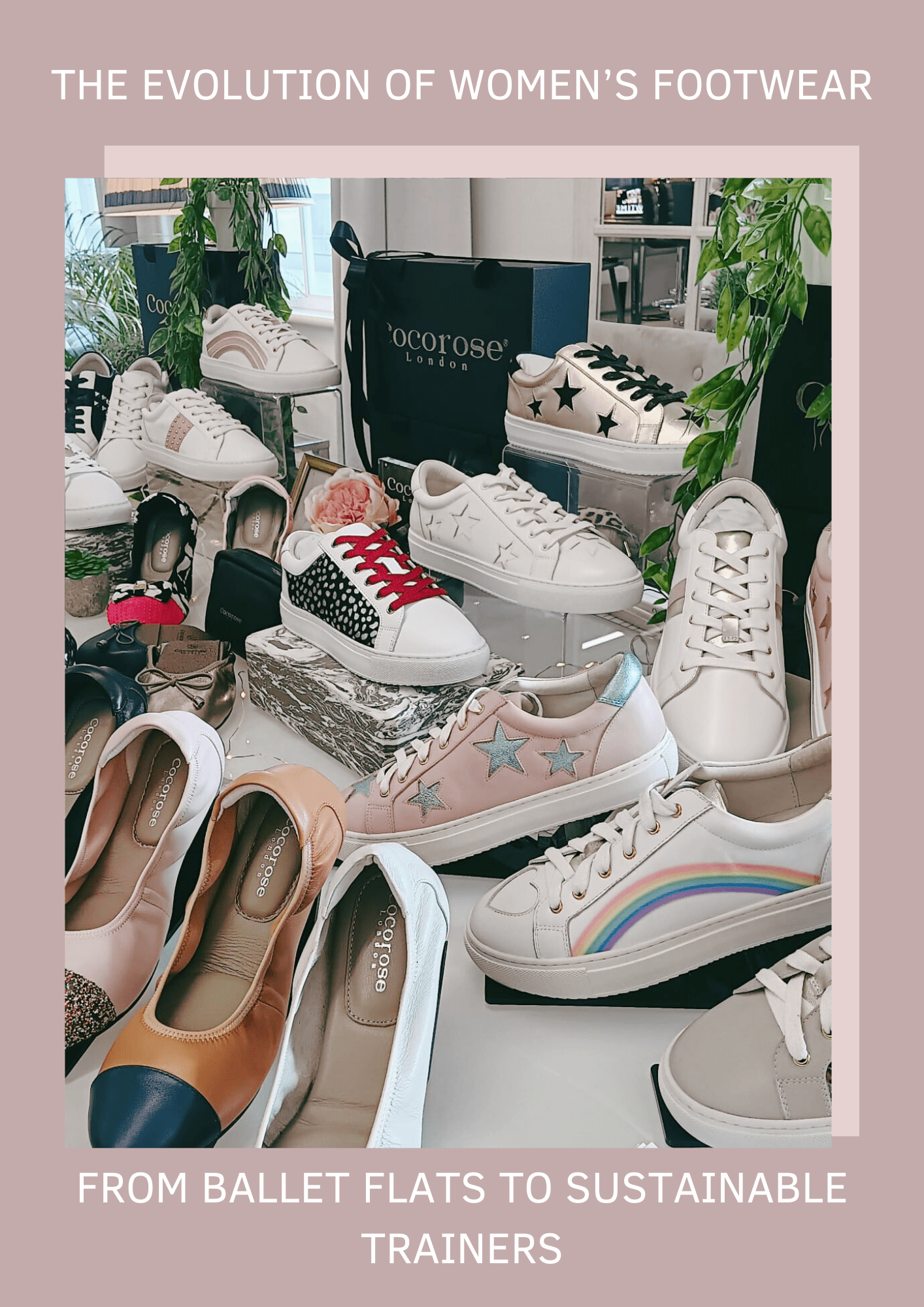 evolution of womens trainers