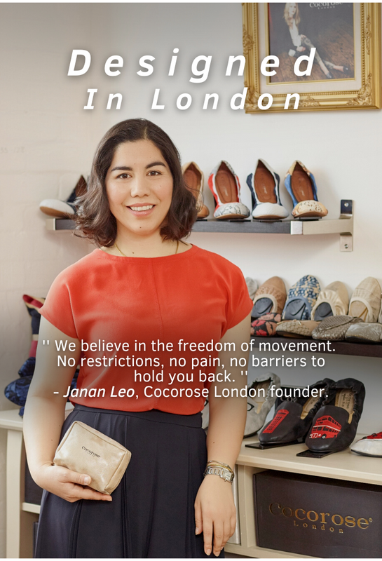 Womens Foldable Leather Flats, designed in London. Navy Leather Flats. Leopard Print shoes