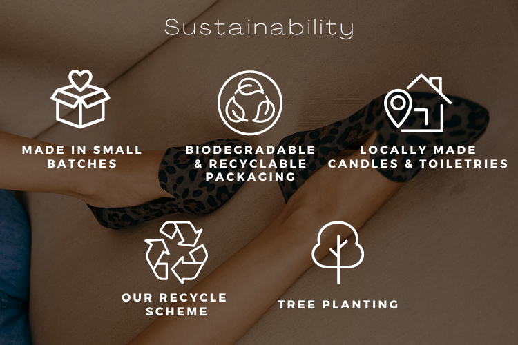Cocorose London Biodegradable & Recyclable Packaging, Locally Sourced Candles & Toiletries, Tree Planted For Every Order