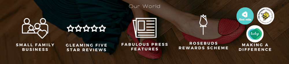 Cocorose London Women's Shoes Family Business, Highly Rated, Customer Rewards Scheme, Charity Contributions