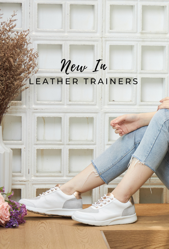 Women's Platform Leather Trainers, Handmade Shoes, Comfortable Flat Shoes, Cocorose London
