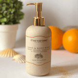 Sweet orange, geranium and frankincense hand and body wash | luxury gift item that doesn't cost loads