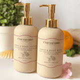 luxury hand and body lotion - pink grapefruit, geranium and lemongrass | made in West Sussex England