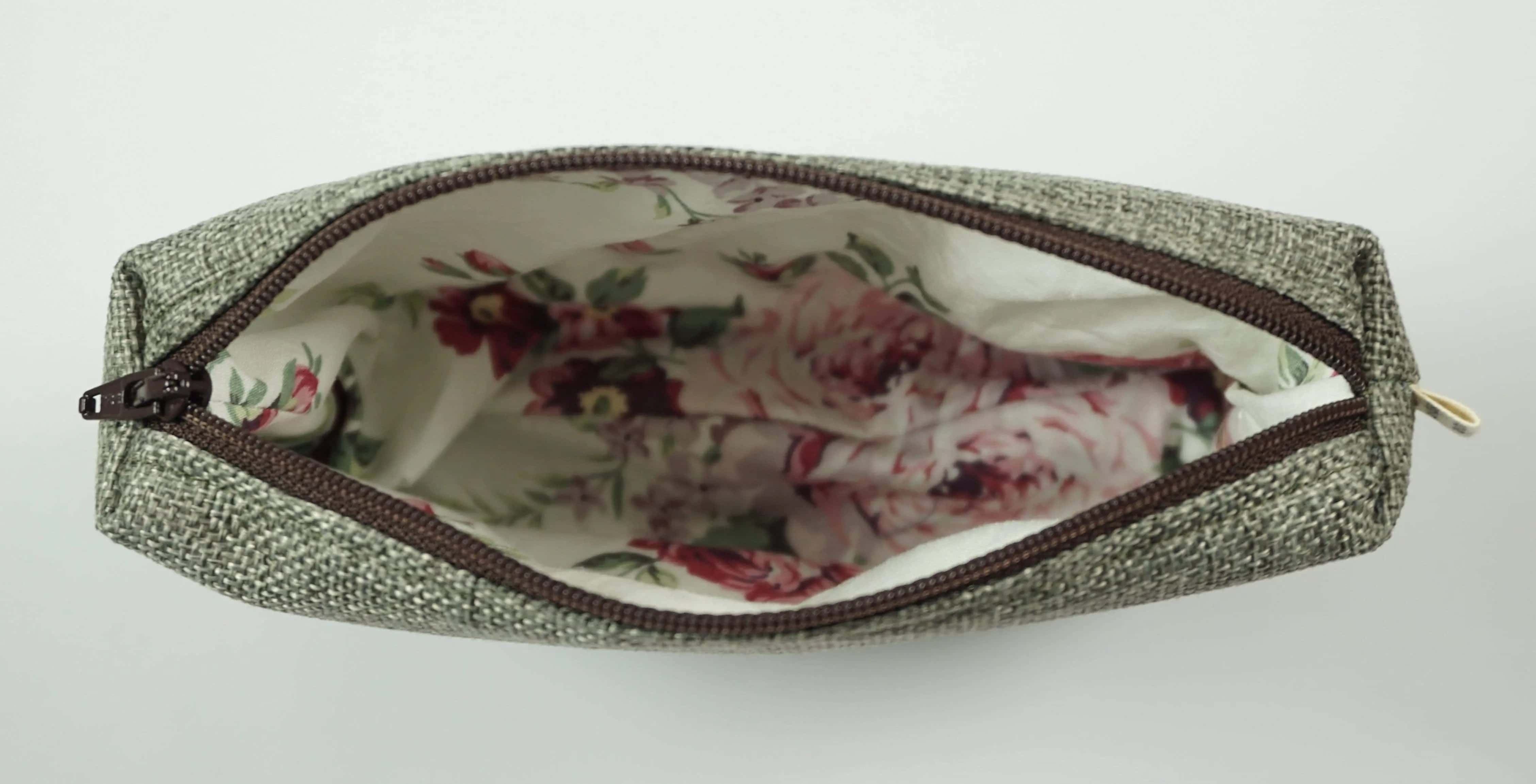 Zip Pouch - Grey Cocorose London
