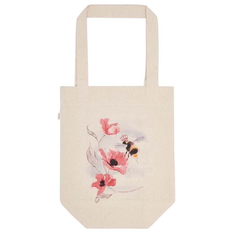 Cotton Canvas Shopping Tote Bag - Bumble Bee Cocorose London