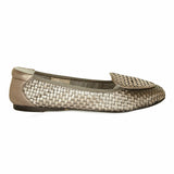Clapham - Pewter Woven Leather Loafers Cocorose London