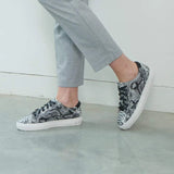 Animal Print Leather Trainers by Cocorose London. Considerately designed for your comfort