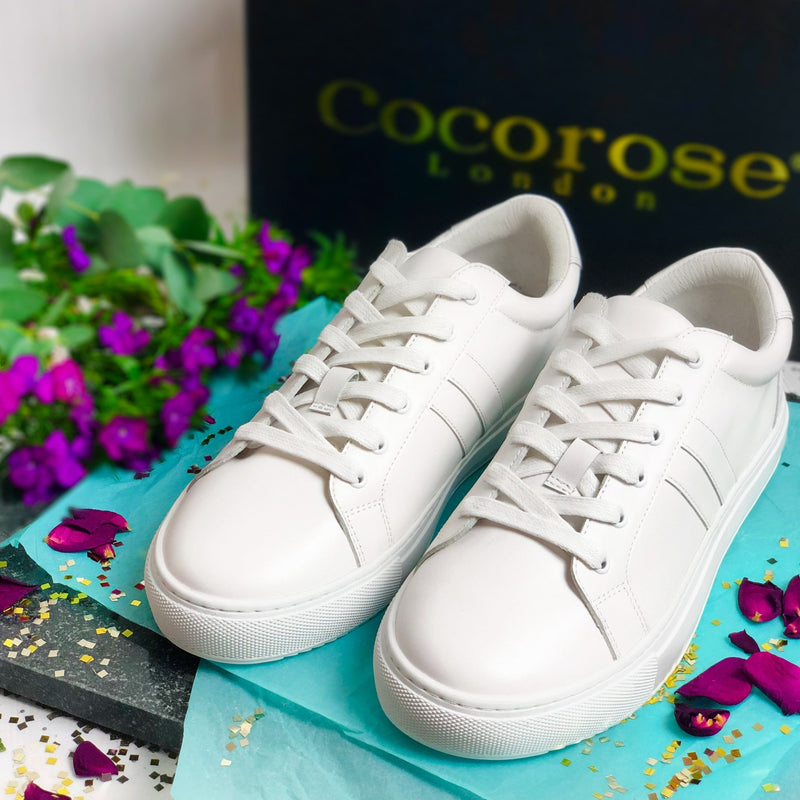 The Best White Women's Leather Sneakers