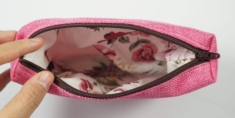 Zip Pouch - Pink Cocorose London