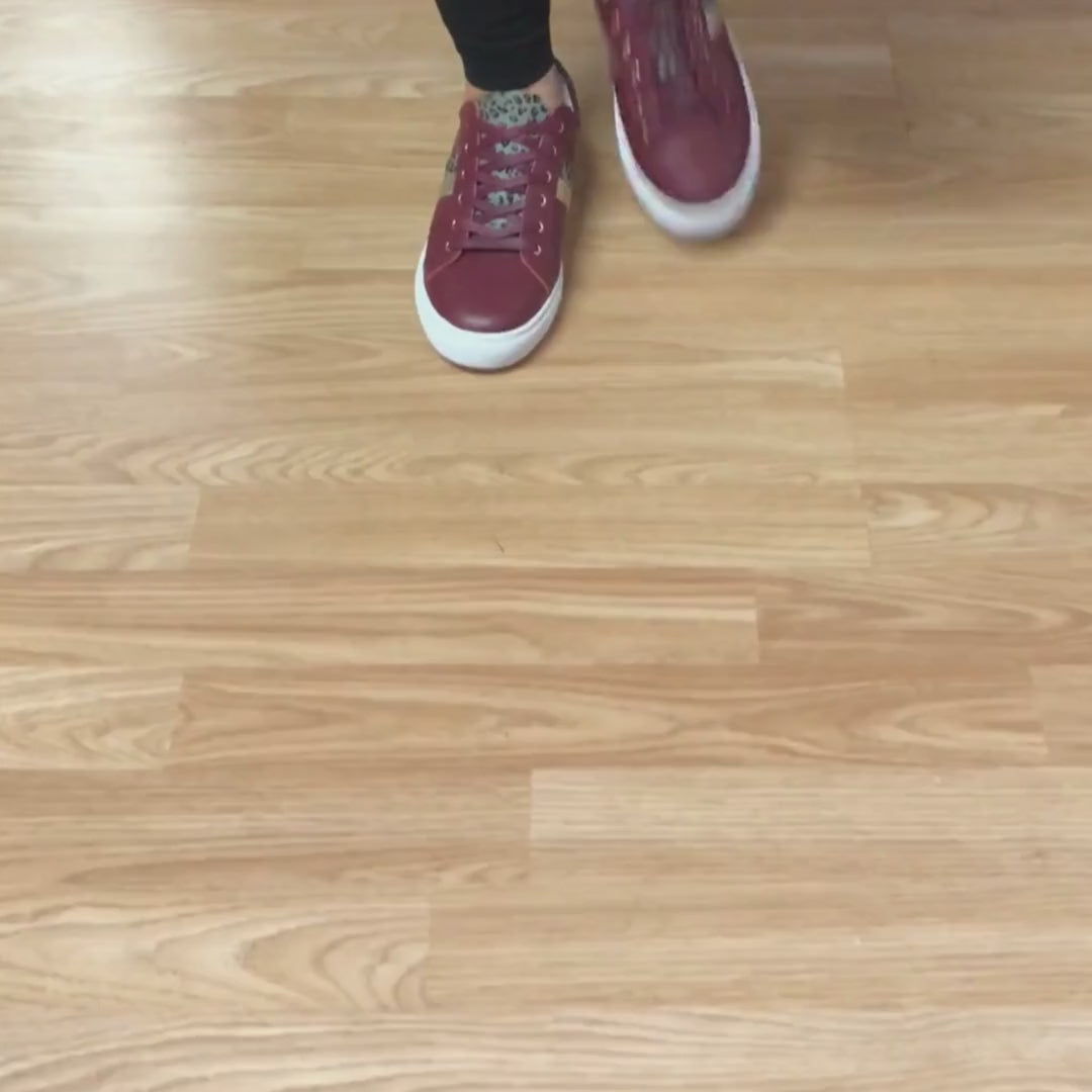 Comfortable Leather Trainers For Women Cocorose London